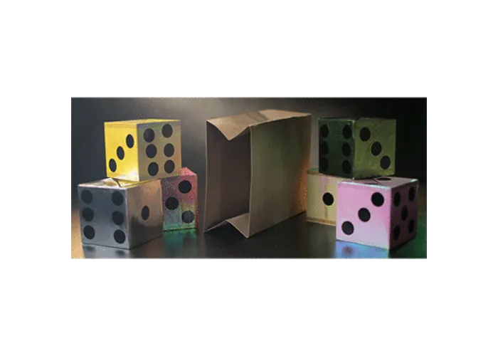 Appearing Dice from Empty Bag by Tora Magic- Trick