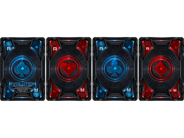 Bicycle Evolution Deck (Blue) by USPCC