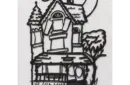 Instant Art insert (Haunted House)by Ickle Pickle Magic - Trick – Image 1