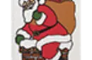 Instant Art insert (Santa in Chimney)by Ickle Pickle Magic - Trick – Image 3