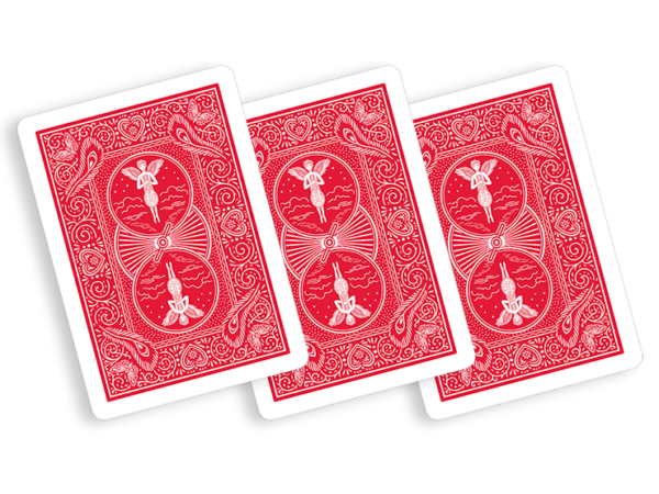 Assorted Mandolin Red One Way Forcing Deck (assorted values)