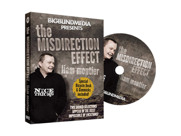 The Misdirection Effect (DVD and Gimmick) by Liam Montier and Big Blind Media - DVD
