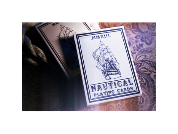 Nautical Playing Cards (Blue) by House of Playing Cards