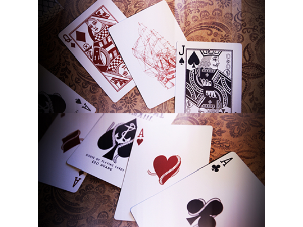 Nautical Playing Cards (Blue) by House of Playing Cards