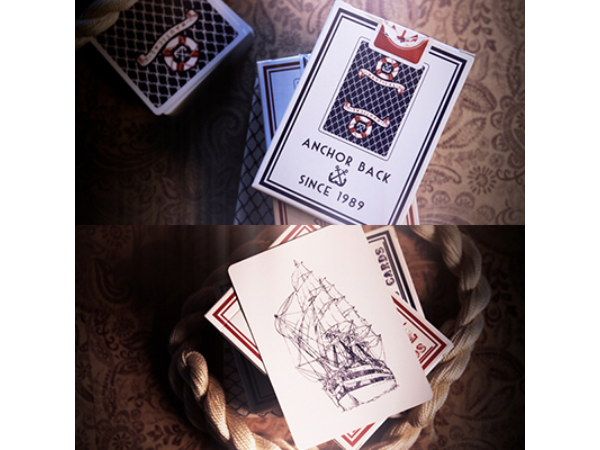 Nautical Playing Cards (Blue) by House of Playing Cards
