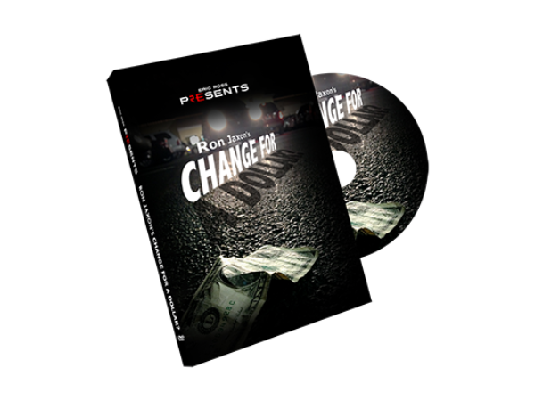 Change for a Dollar (DVD & Gimmick) by  Ron Jaxon & Eric Ross  - Trick