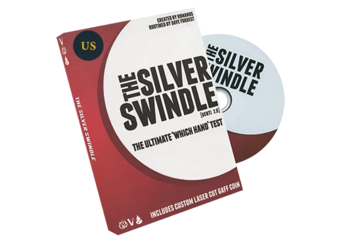 Silver Swindle (US Quarter) by Dave Forrest and Romanos - DVD