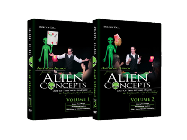 Alien Concepts by Anthony Asimov (2 DVD Set) Black Rabbit Series Issue #1 - DVD