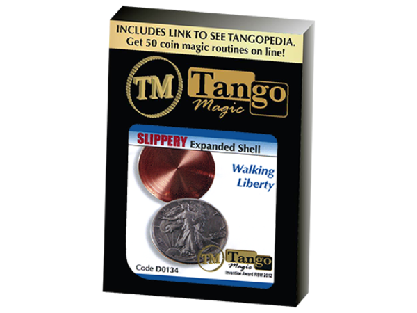 Slippery Expanded Shell Walking Liberty (w/DVD) (D0134) by Tango - Tricks