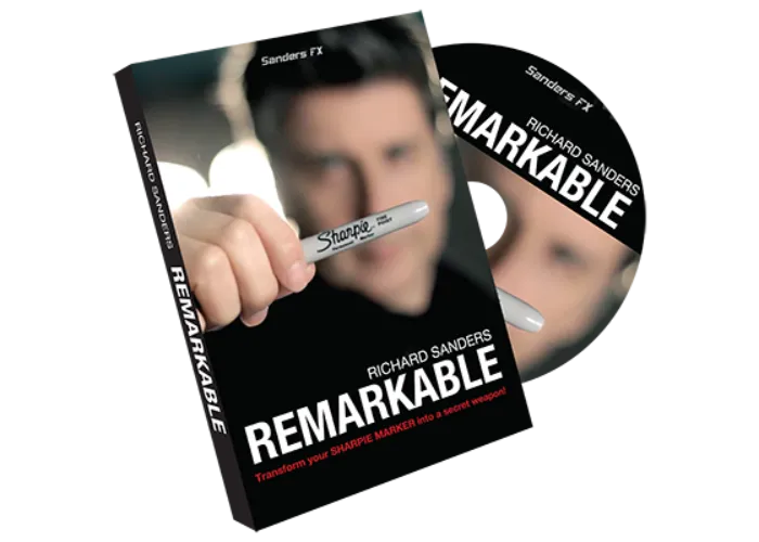 Remarkable (DVD and Gimmick) by Richard Sanders -DVD