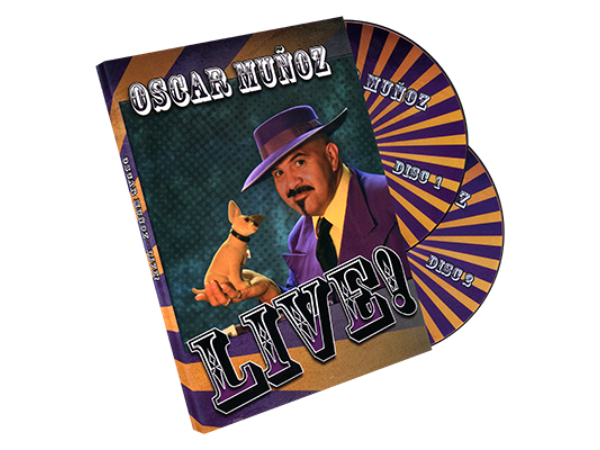 Oscar Munoz Live (2 DVD Set) by Kozmomagic - DVD
