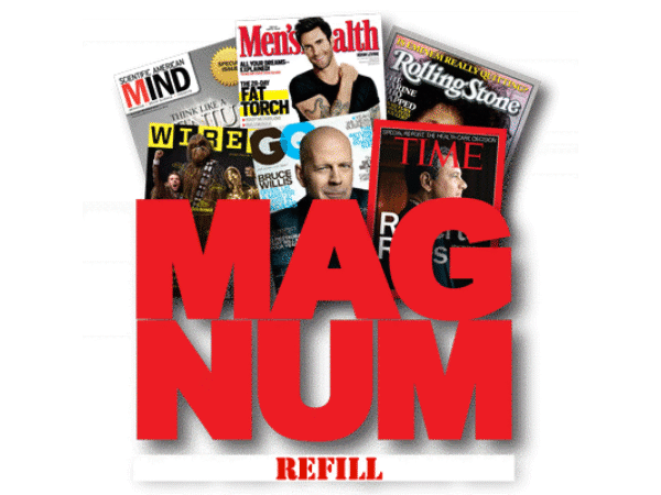 Refill for Magnum (three magazine sheets) - Trick
