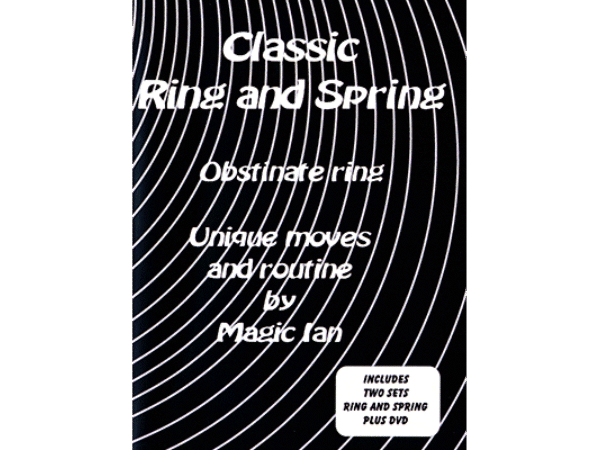 Classic Ring and Spring (DVD and gimmick) by Magic Ian - Trick