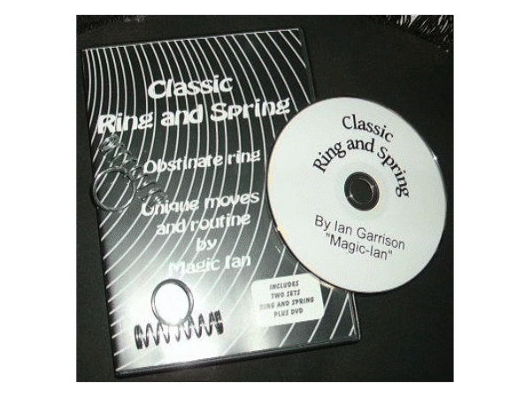 Classic Ring and Spring (DVD and gimmick) by Magic Ian - Trick