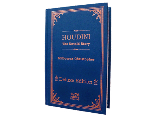 Houdini - The Untold Story (Delux Edition) by Milbourne Christopher - Book