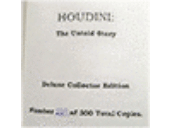 Houdini - The Untold Story (Delux Edition) by Milbourne Christopher - Book