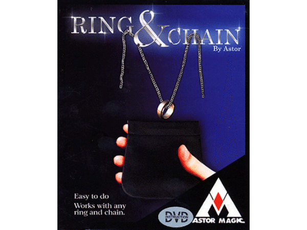 Ring & Chain (DVD included) by Astor Magic - DVD