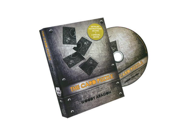 The Card Puzzle (DVD and Cards) by Woody Aragon
