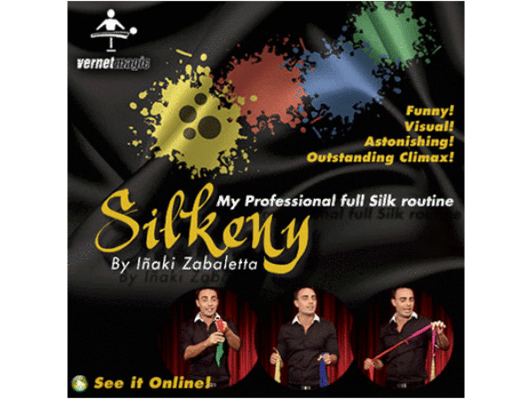 Silkeny (Props and DVD) by Vernet Magic - DVD