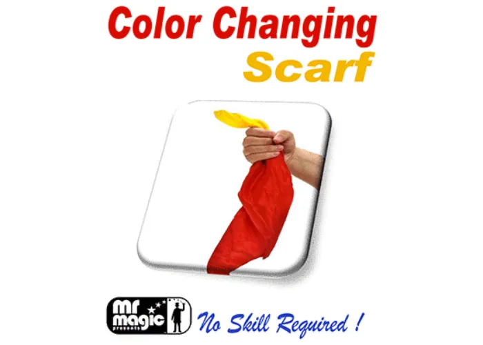 Color Changing Silk Scarf by Mr. Magic