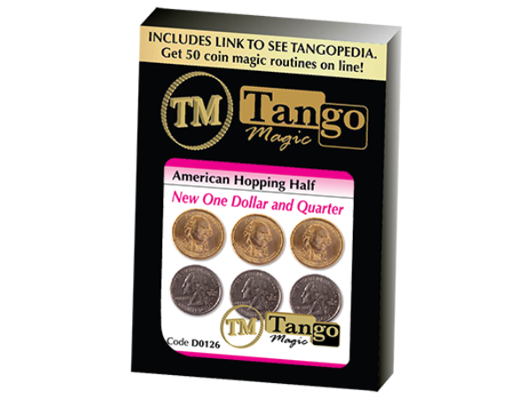 American Hopping Half w/One Dollar and One Quarter Dollar (D0126)