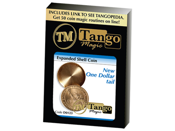 Expanded Shell New One Dollar (Tails)(D0123) by Tango Magic
