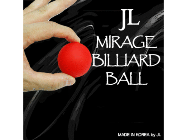 2 Inch Mirage Billiard Balls by JL (RED, single ball only) - Trick