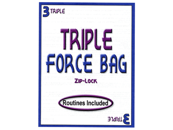 Triple Force ZIP LOCK Bag - Trick
