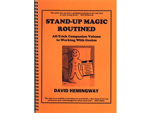 Stand Up Magic by David Hemingway - Book