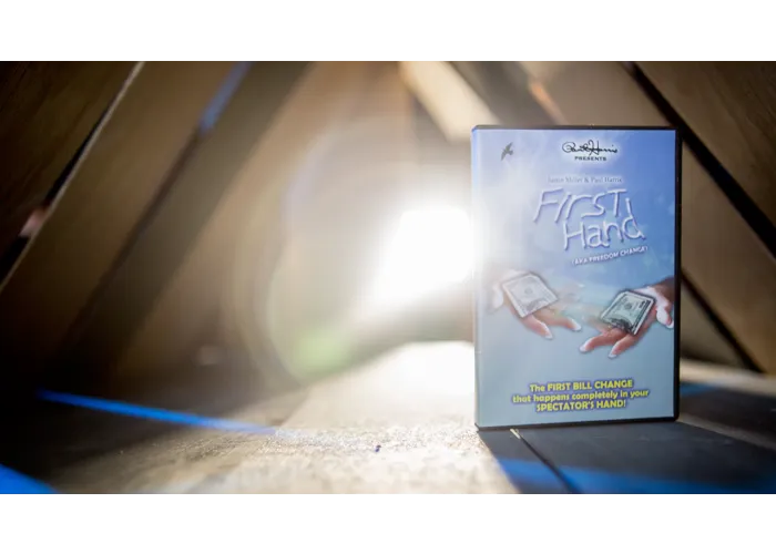 Paul Harris Presents First Hand (AKA Freedom Change) DVD and Gimmick by Justin Miller