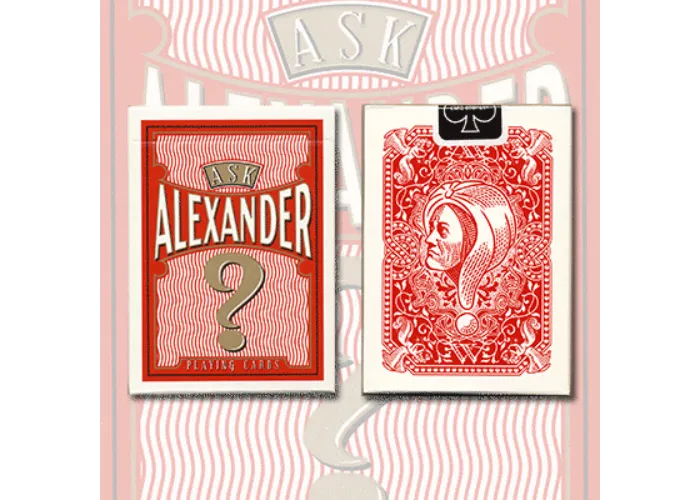 Ask Alexander Playing Cards - Limited Edition by Conjuring Arts