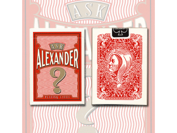 Ask Alexander Playing Cards - Limited Edition by Conjuring Arts