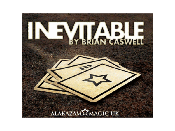Inevitable RED (DVD and Gimmicks) by Brian Caswell & Alakazam Magic - Tricks