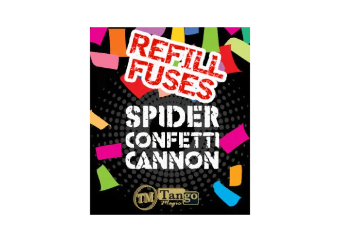 Spider Fire (Refill Fuses for Spider Confetti Cannons - 40 units) by Tango - Trick