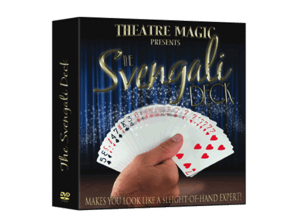 Svengali Deck (DVD and Gimmick) by Theatre Magic - Trick