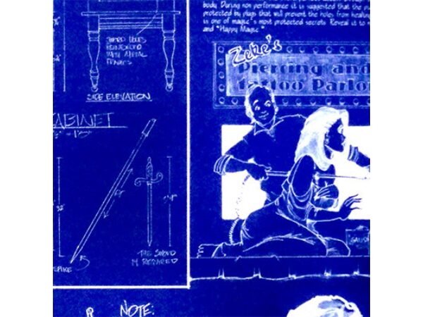 Sword Bo x Poster, (42 inch  x 22 inch) in tube by Paul Osborne - Trick