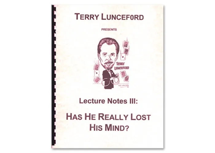Terry lunceford Lecture 3 by Terry Lunceford - Book