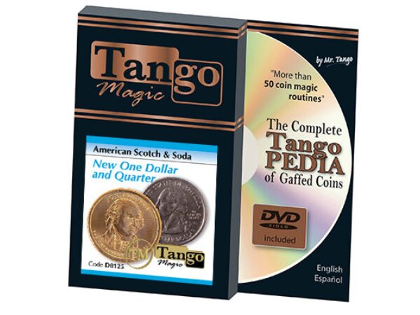 American Scotch & Soda (D0125)(TRADITIONAL w/DVD) by Tango Magic - Tricks