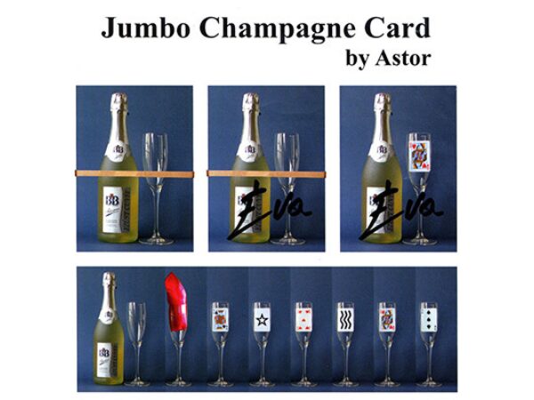 Jumbo Champagne Card by Astor - Trick