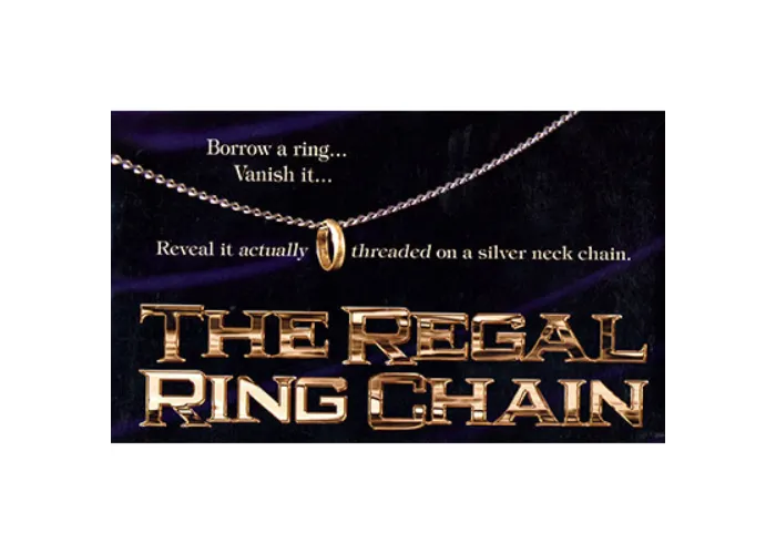 The Regal Ring Chain (DVD and Gimmick) by David Regal - DVD