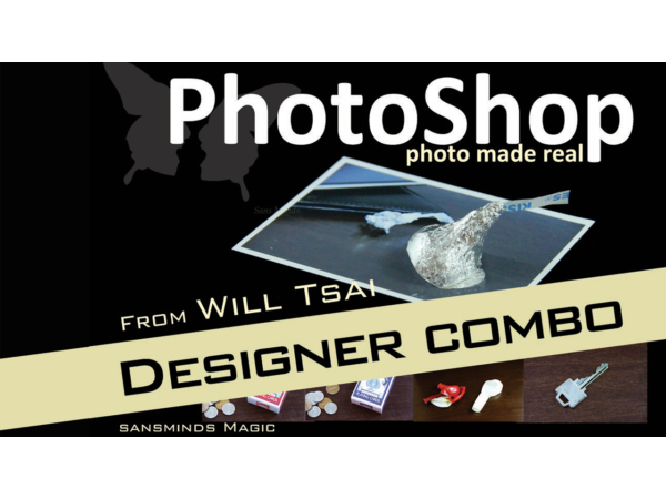 PhotoShop Designer Combo Pack (with Gimmicks) by Will Tsai and SansMinds - Trick