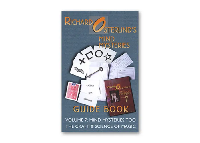 Mind Mysteries Guide Book Vol. 7 by Richard Osterlind - Book