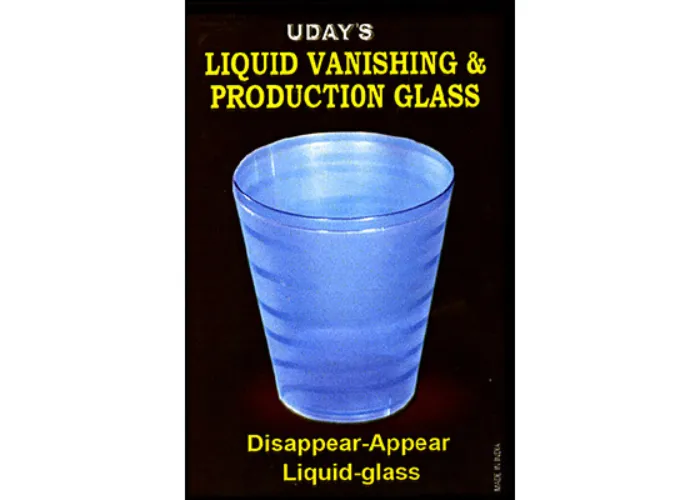 Liquid Vanish & Production Glass by Uday - Trick