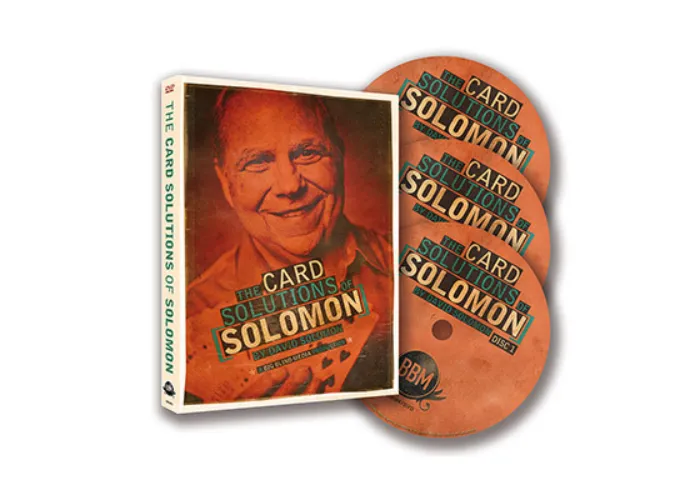 The Card Solutions of Solomon (3 DVD Set) by David Solomon & Big Blind Media - DVD
