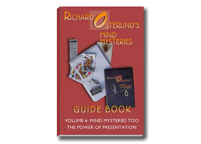 Mind Mysteries Guide Book Vol. 6 by Richard Osterlind - Book