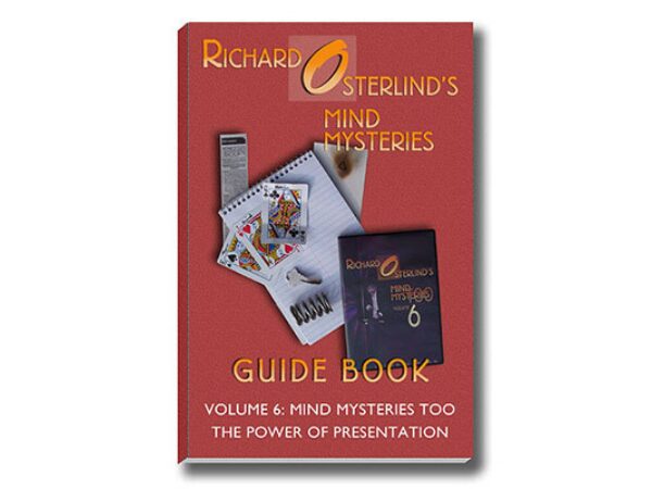Mind Mysteries Guide Book Vol. 6 by Richard Osterlind - Book