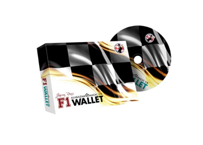 F1 Wallet (Blue) by Jason Rea and Alakazam - DVD
