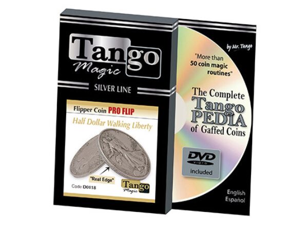 Tango Silver Line Flipper Pro Flip Walking Liberty (w/DVD)(D0118) by Tango - Trick