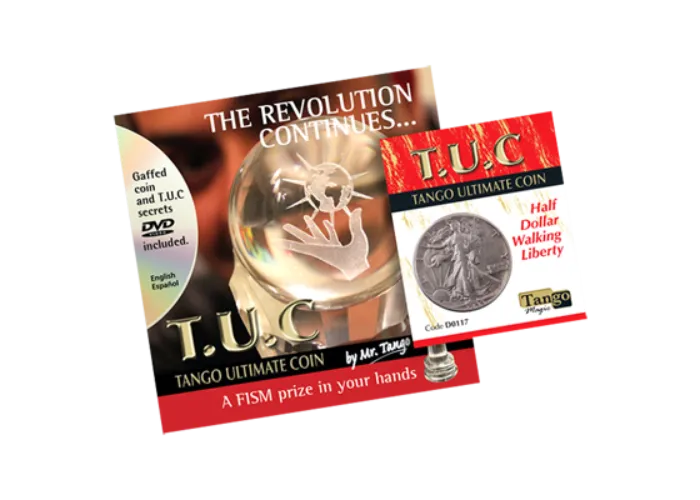 Tango Silver Line T.U.C. (D0117) Walking Liberty Half Dollar (w/DVD) by Tango - Trick