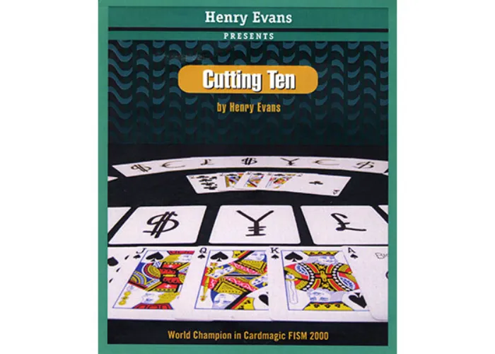 Cutting Ten (Cards and DVD) by Henry Evans - DVD